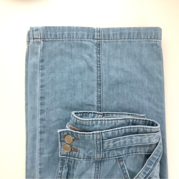 HUDSON TIE WAIST PINTUCKED TROUSER SIZE 27 - Picture 7 of 8